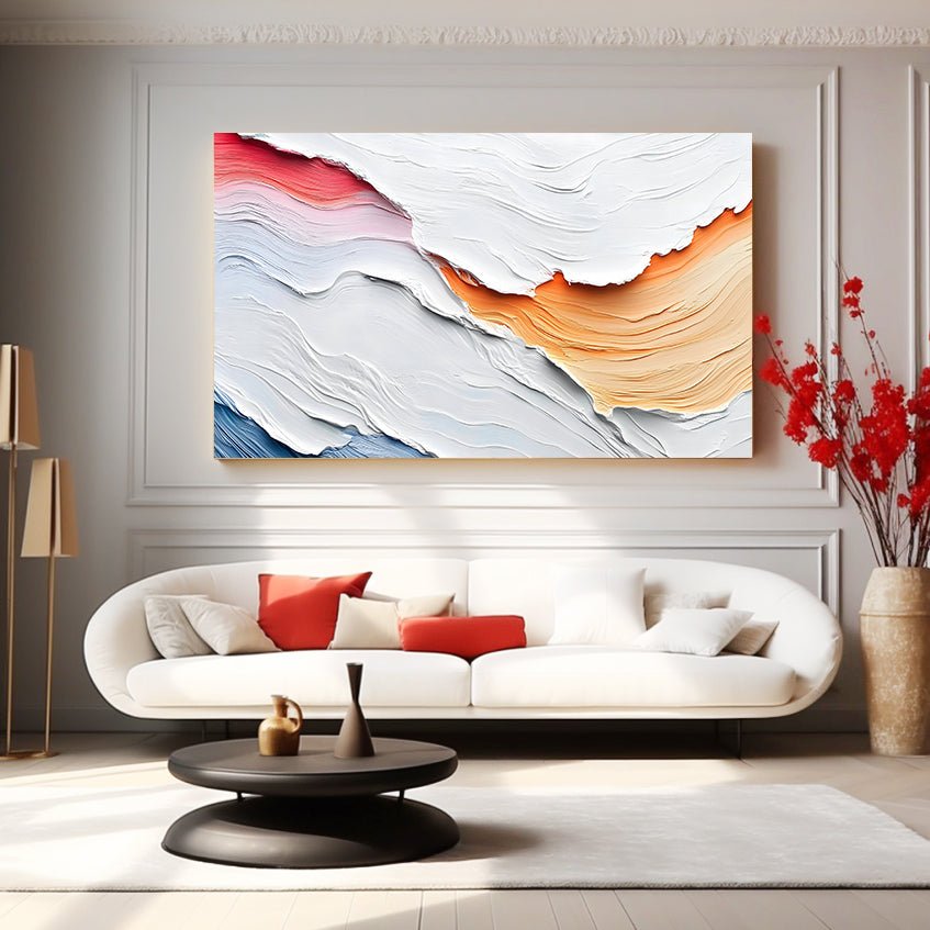 Abstract Painting "Olas de Color"