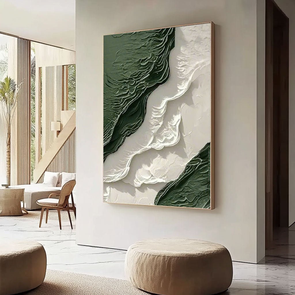 Abstract Painting "Ondas de Contraste”