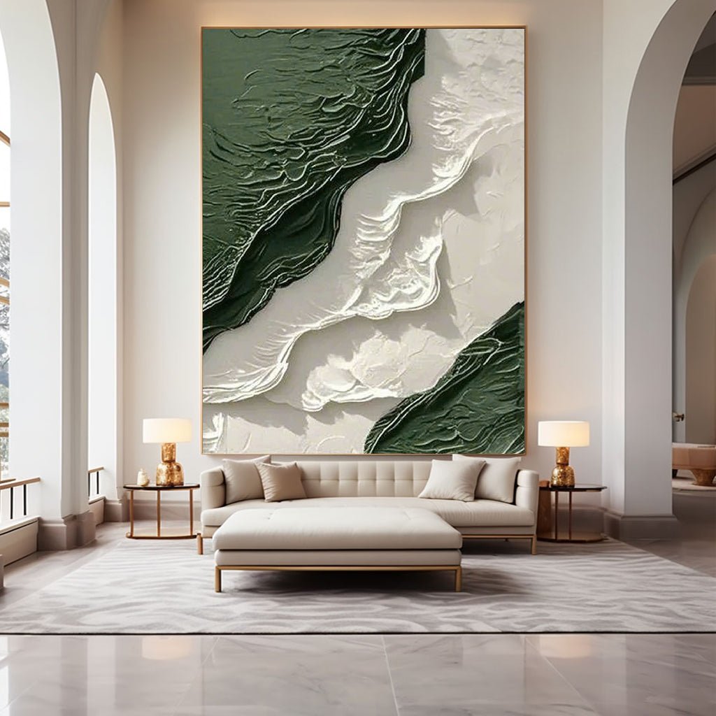 Abstract Painting "Ondas de Contraste”