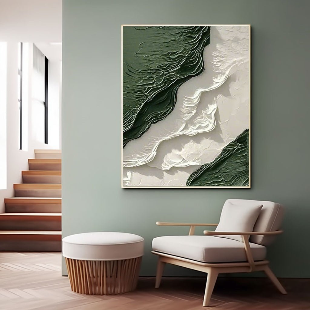 Abstract Painting "Ondas de Contraste”