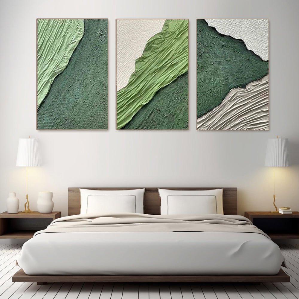 Abstract Painting "Pliegues del Tiempo"