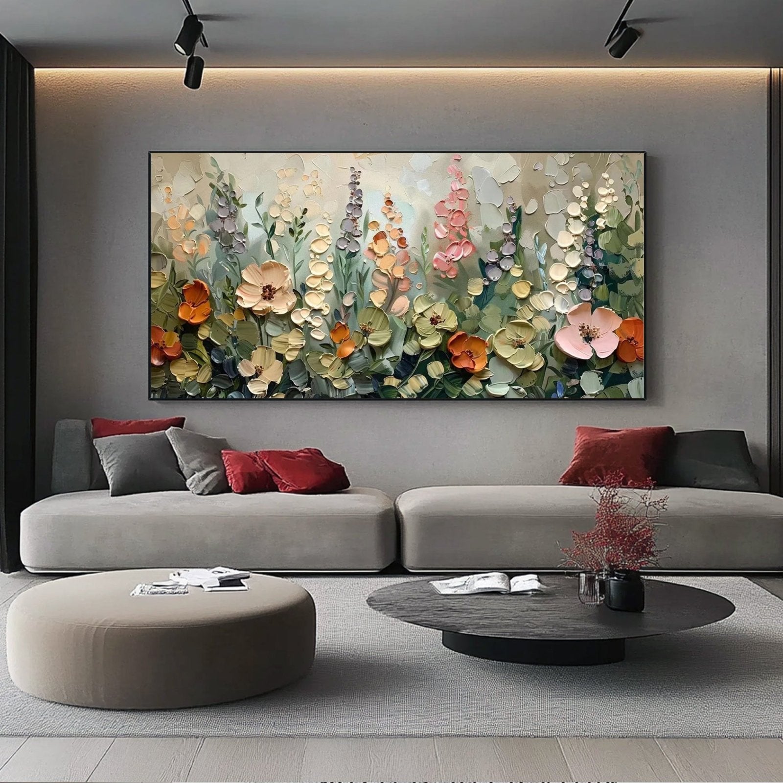 Colorful Painting "Raíces Secretas"