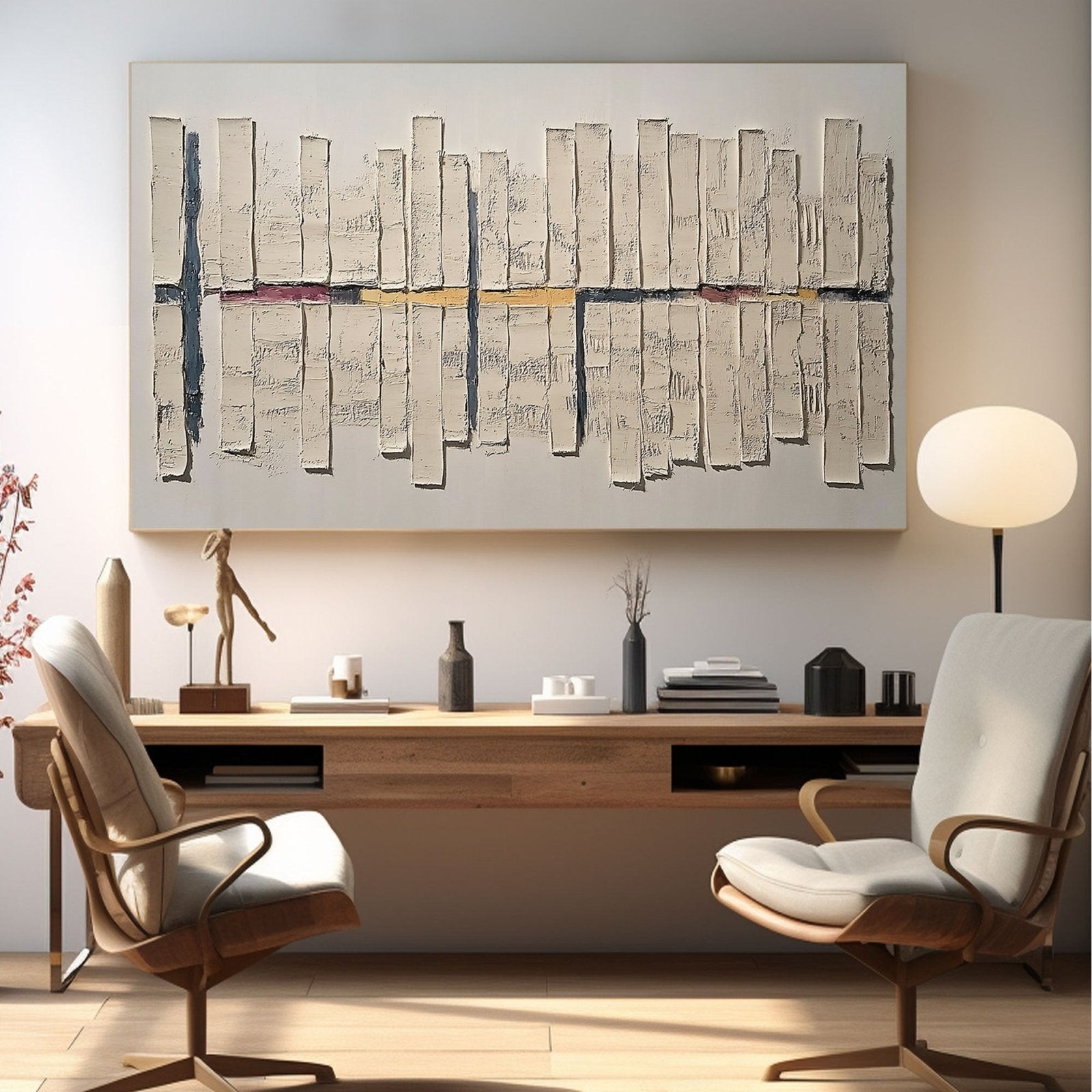 Abstract Painting "Ritmo de Puntos"