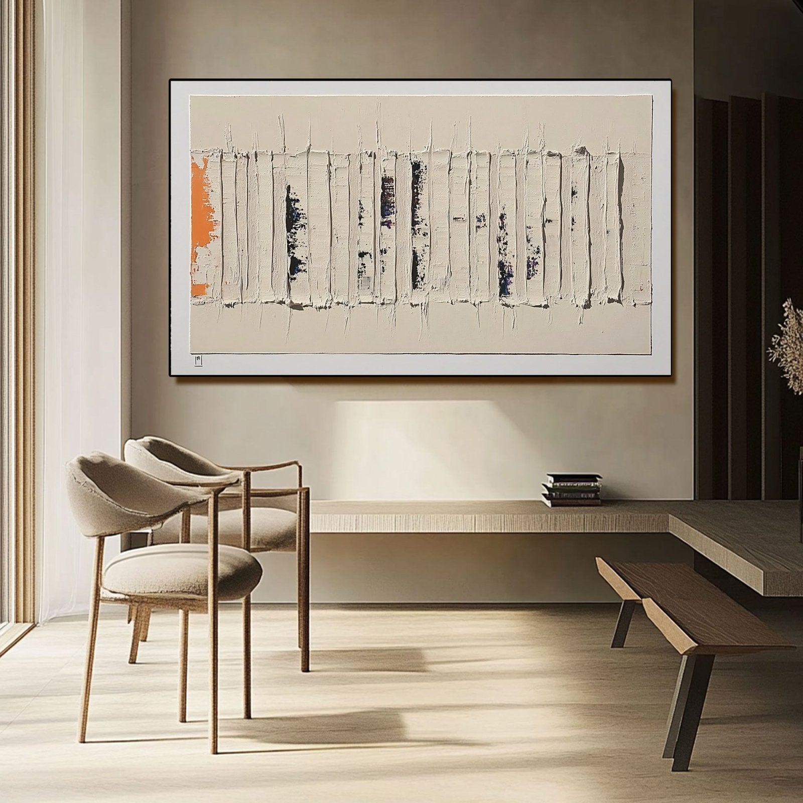 Abstract Painting "Ruptura de Texturas"