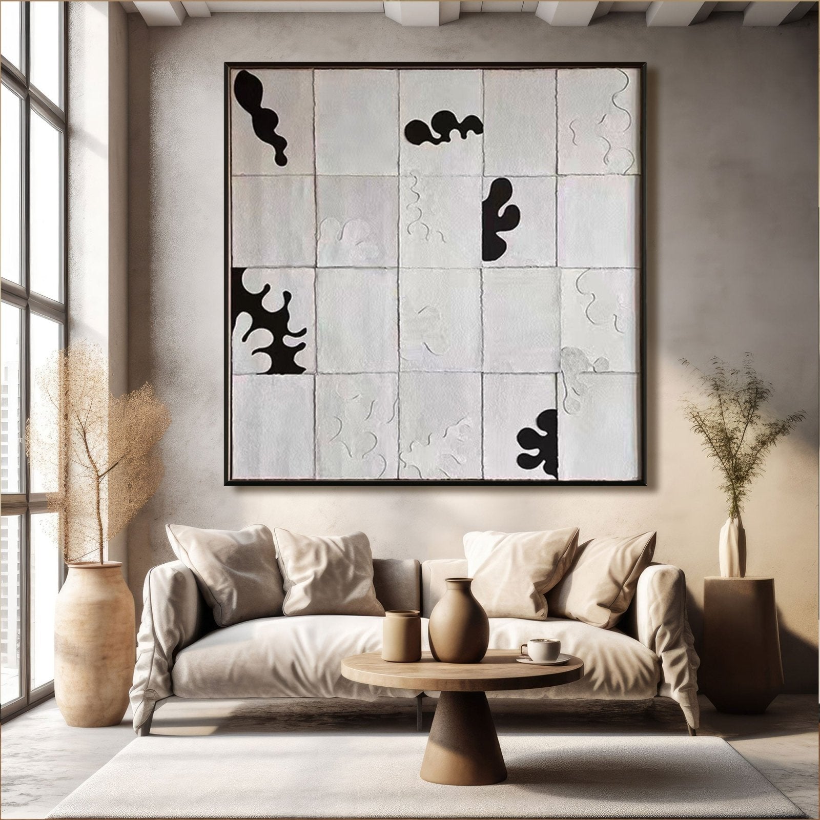 Abstract Painting "Silent Sonata"