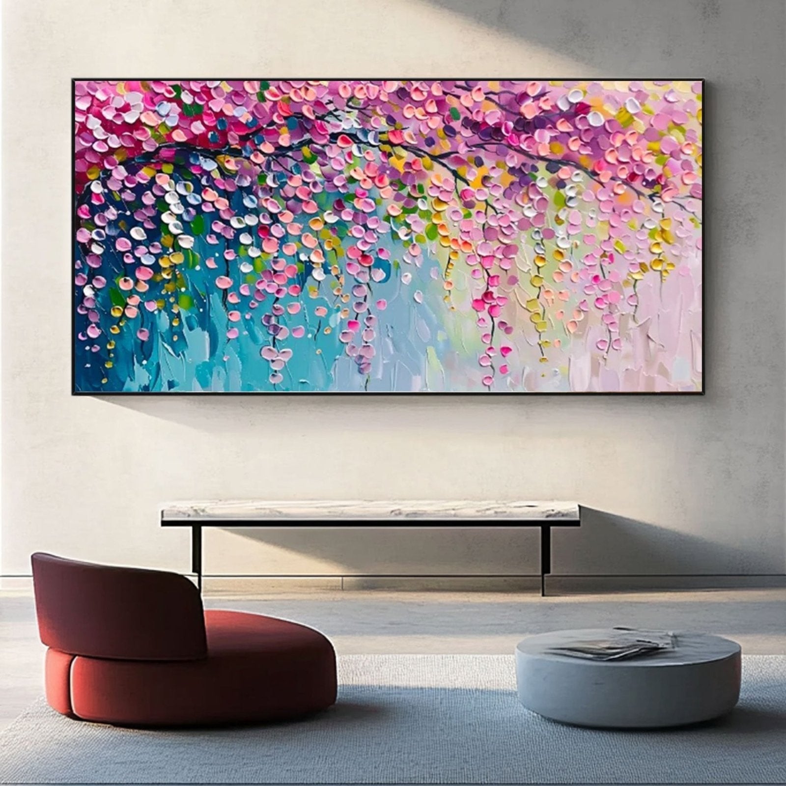Colorful Painting "Sueño Pendiente"