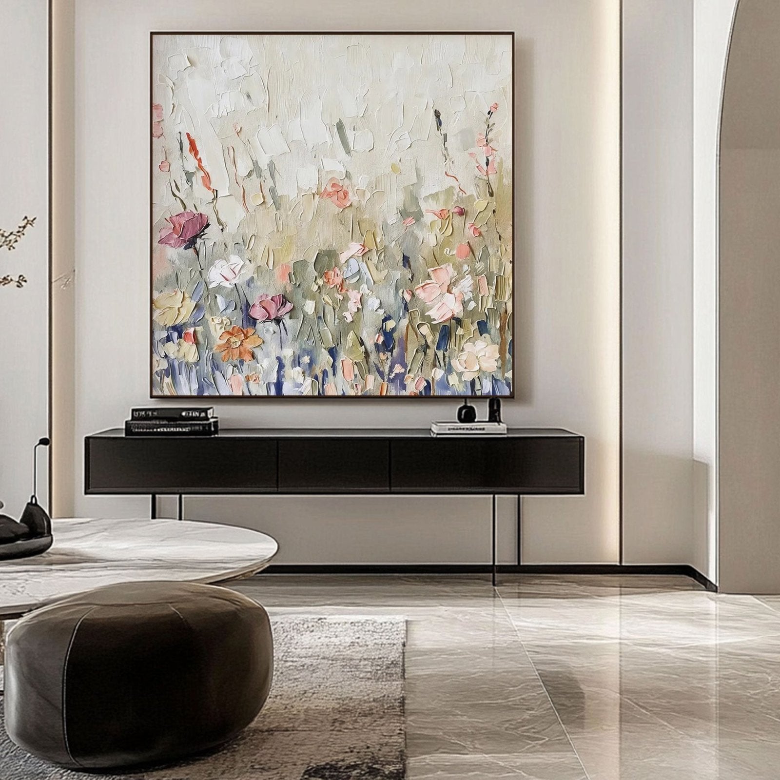 Abstract Painting "Tiempo Florecido”