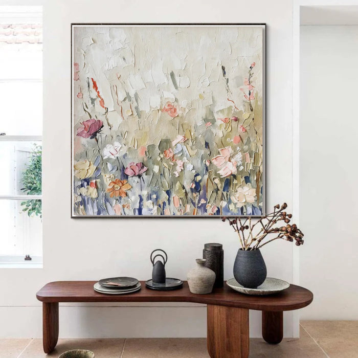 Abstract Painting "Tiempo Florecido”