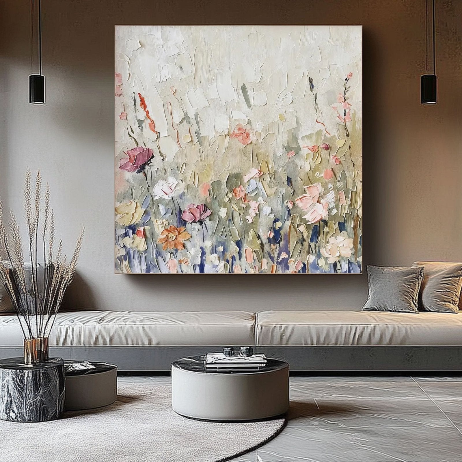 Abstract Painting "Tiempo Florecido”