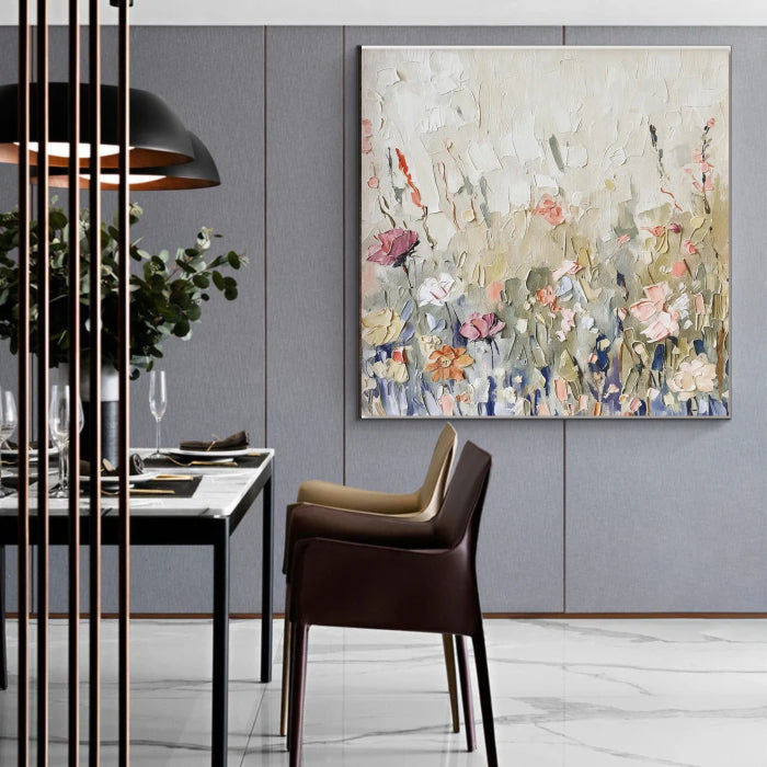 Abstract Painting "Tiempo Florecido”