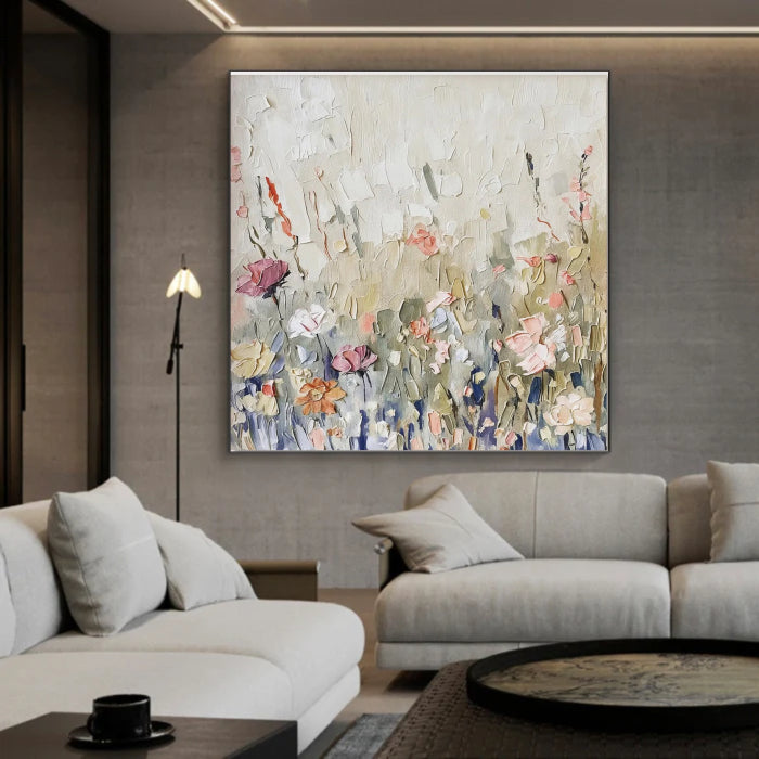 Abstract Painting "Tiempo Florecido”