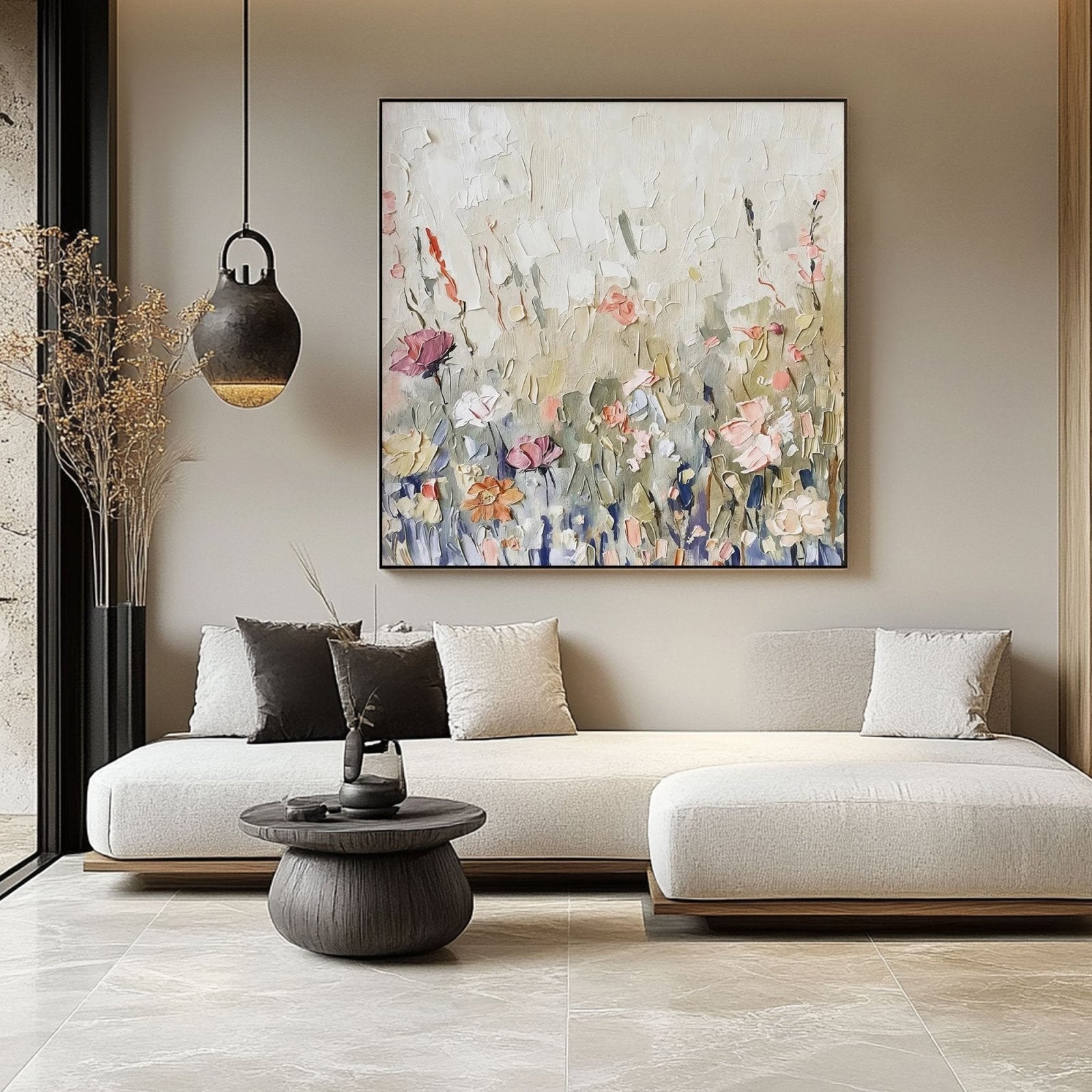 Abstract Painting "Tiempo Florecido”