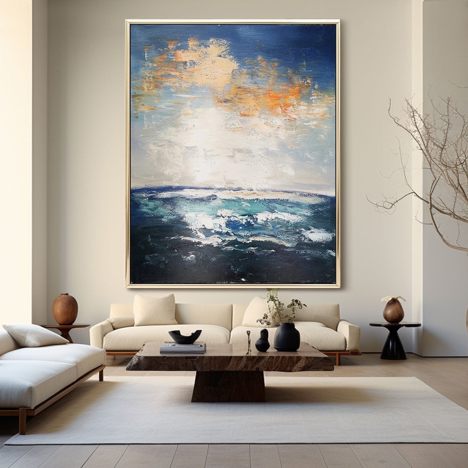 Abstract Painting "Tonn Solais”