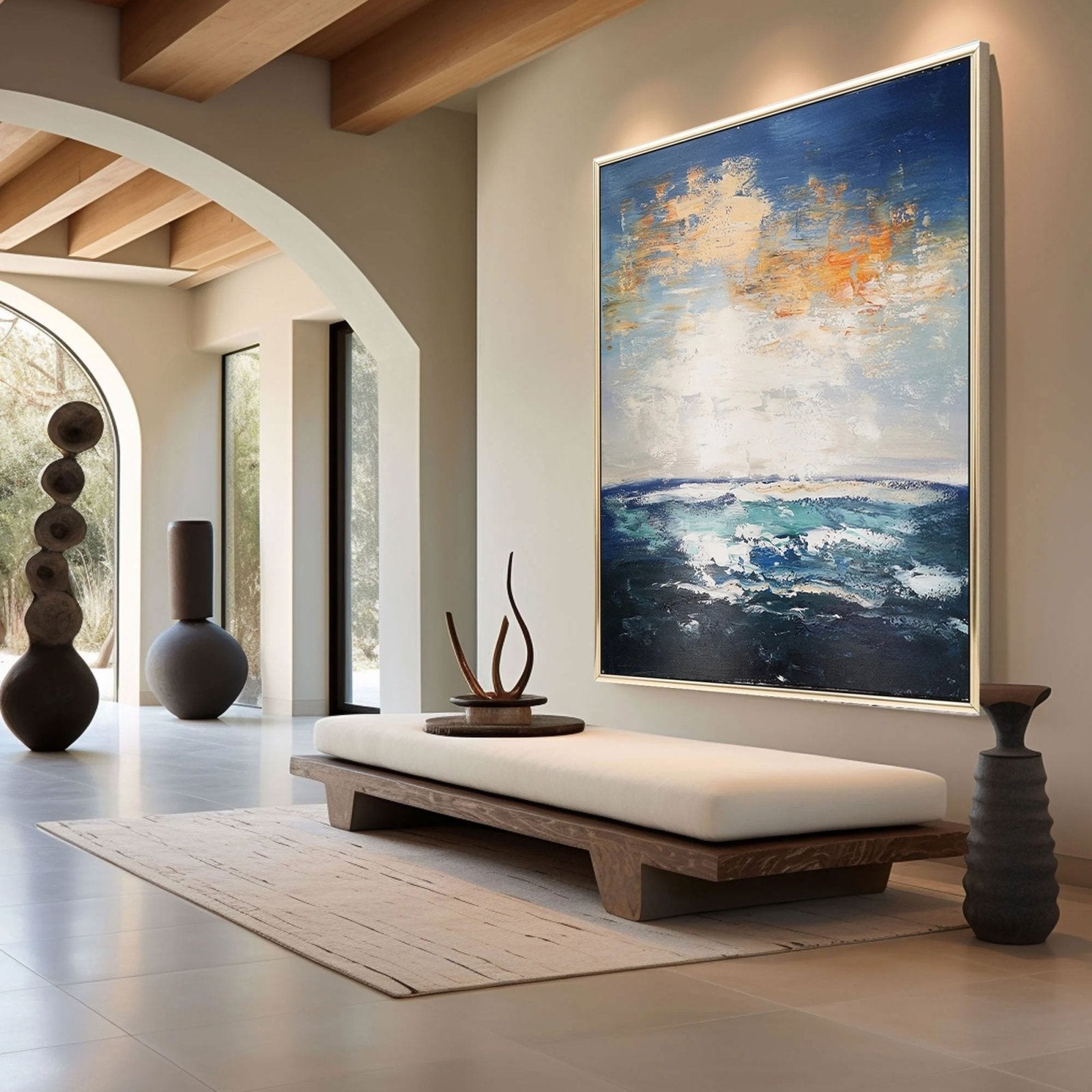 Abstract Painting "Tonn Solais”