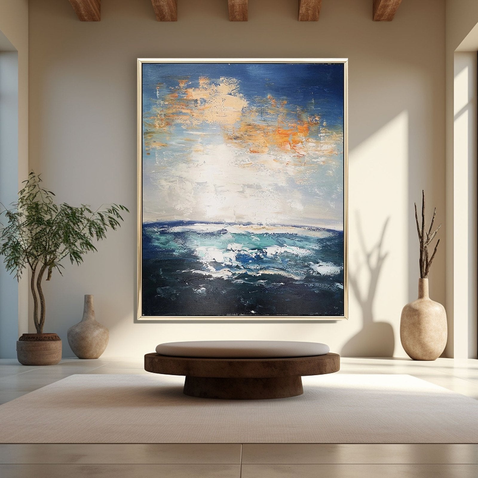 Abstract Painting "Tonn Solais”