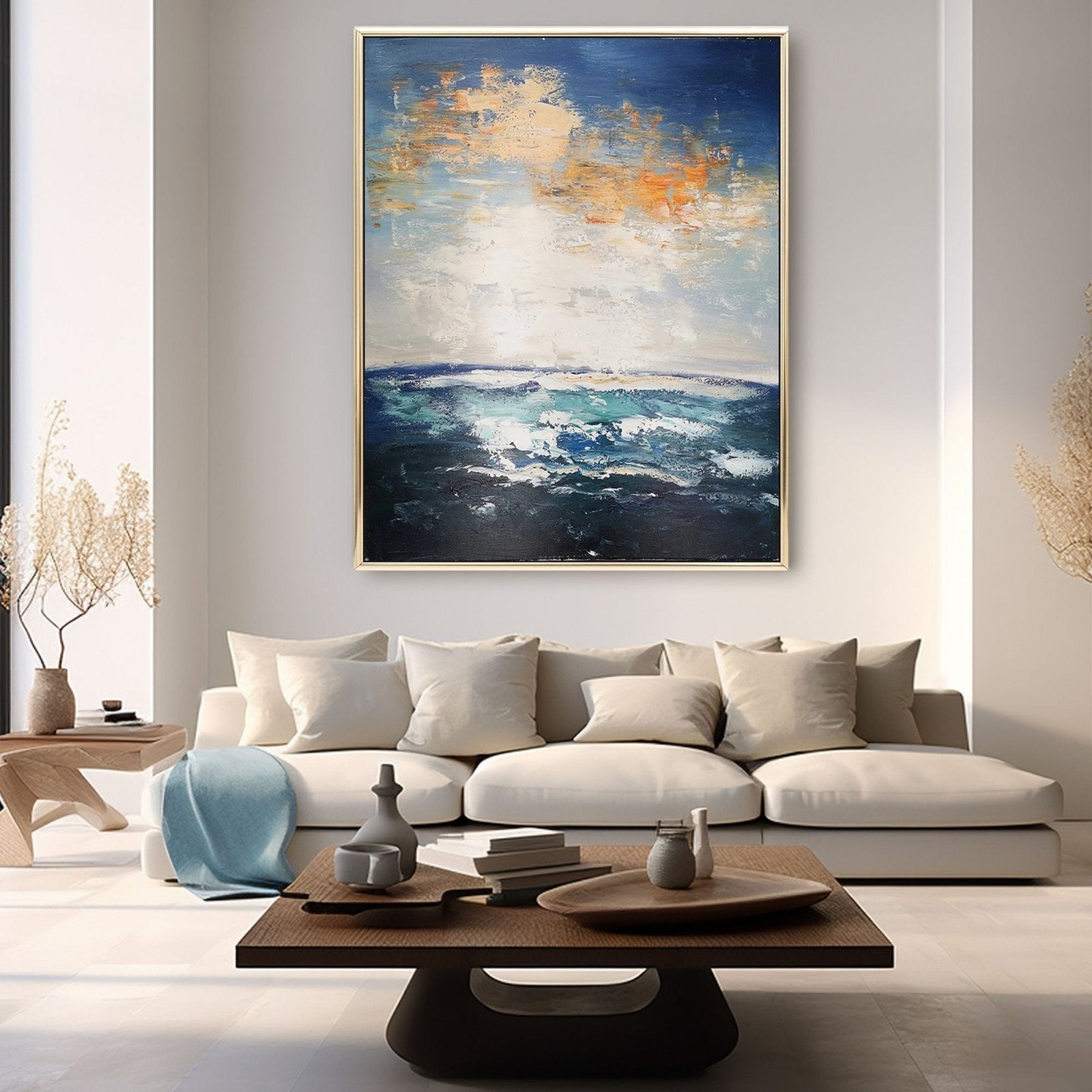 Abstract Painting "Tonn Solais”