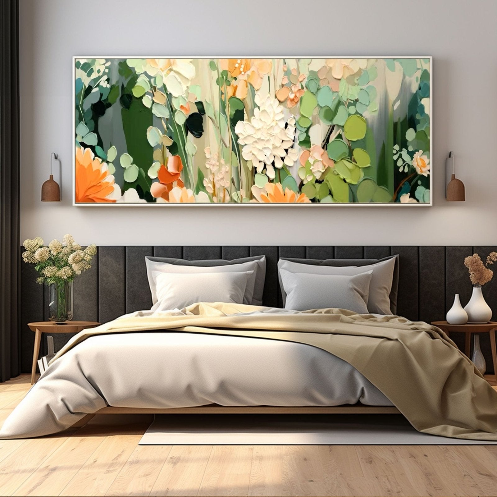 Abstract Painting "Transcendent Bloom"