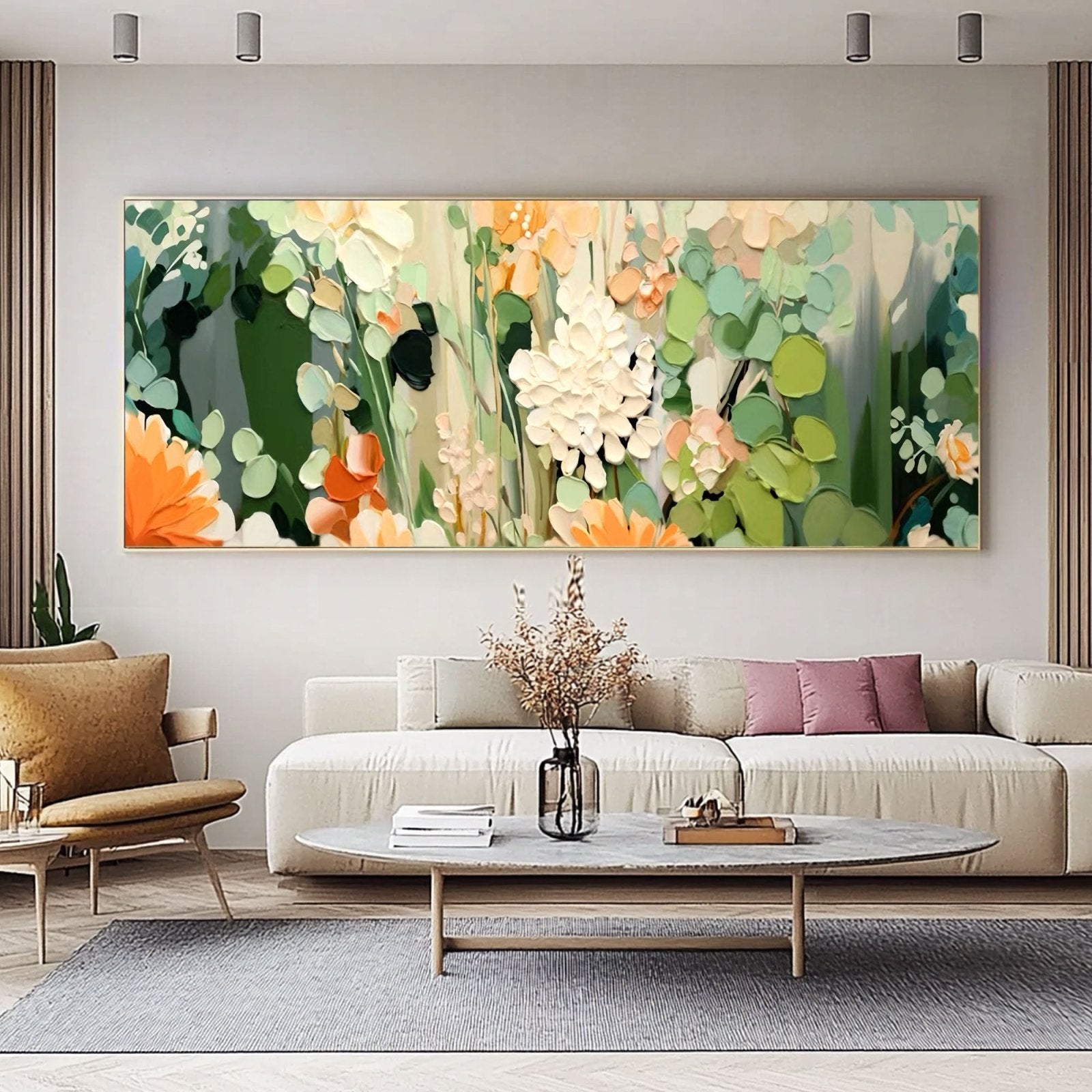 Abstract Painting "Transcendent Bloom"
