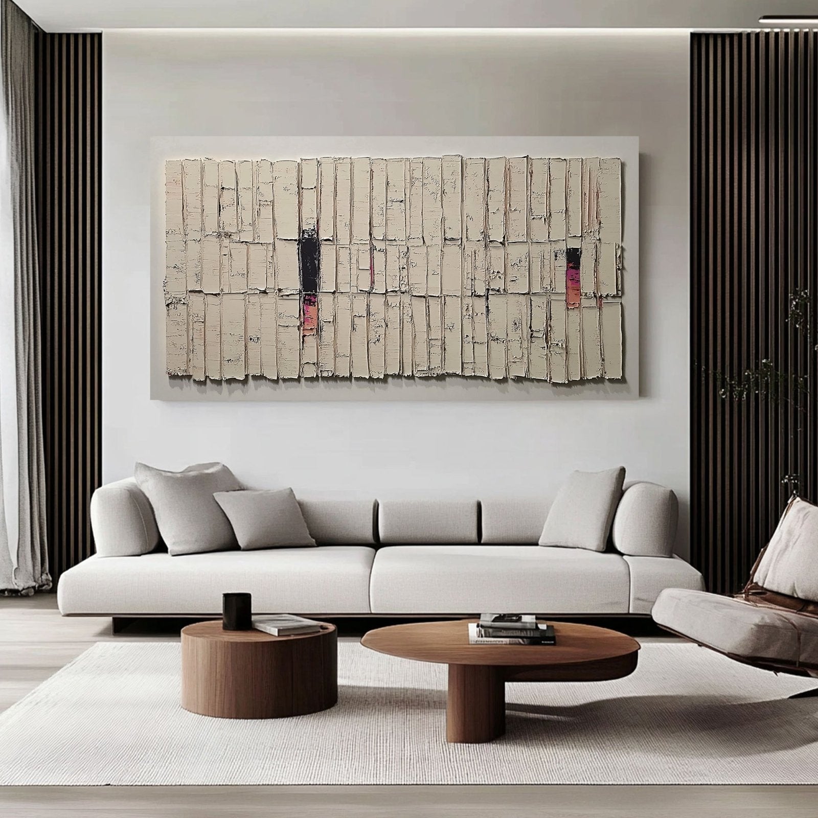 Abstract Painting "Uniformidad Interrumpida"