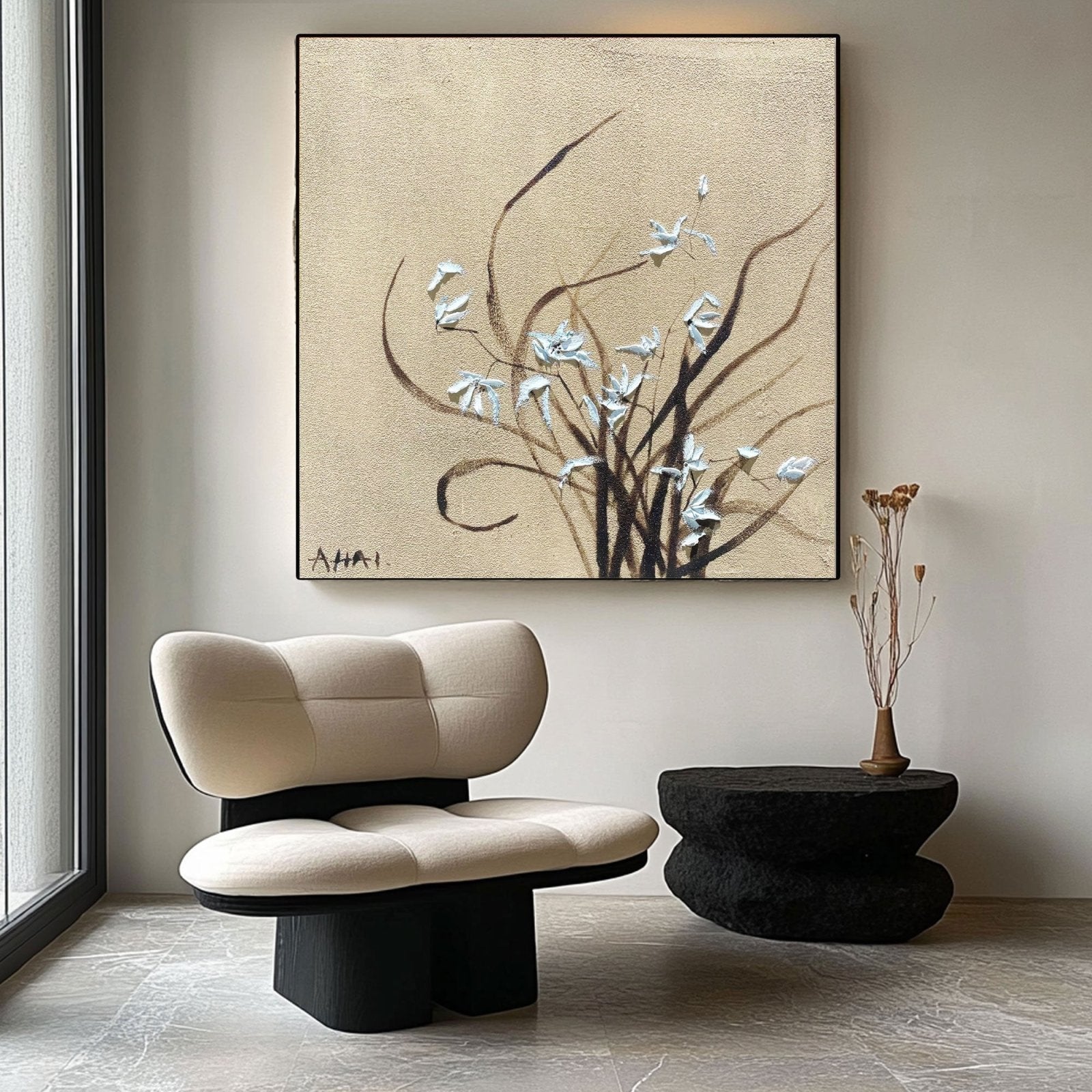 Abstract Painting "Växtens Elegans”
