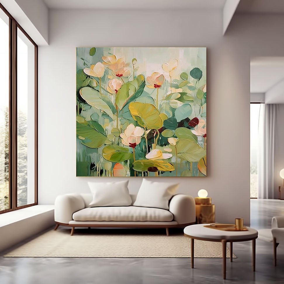 Abstract Painting "Verde Amanecer”