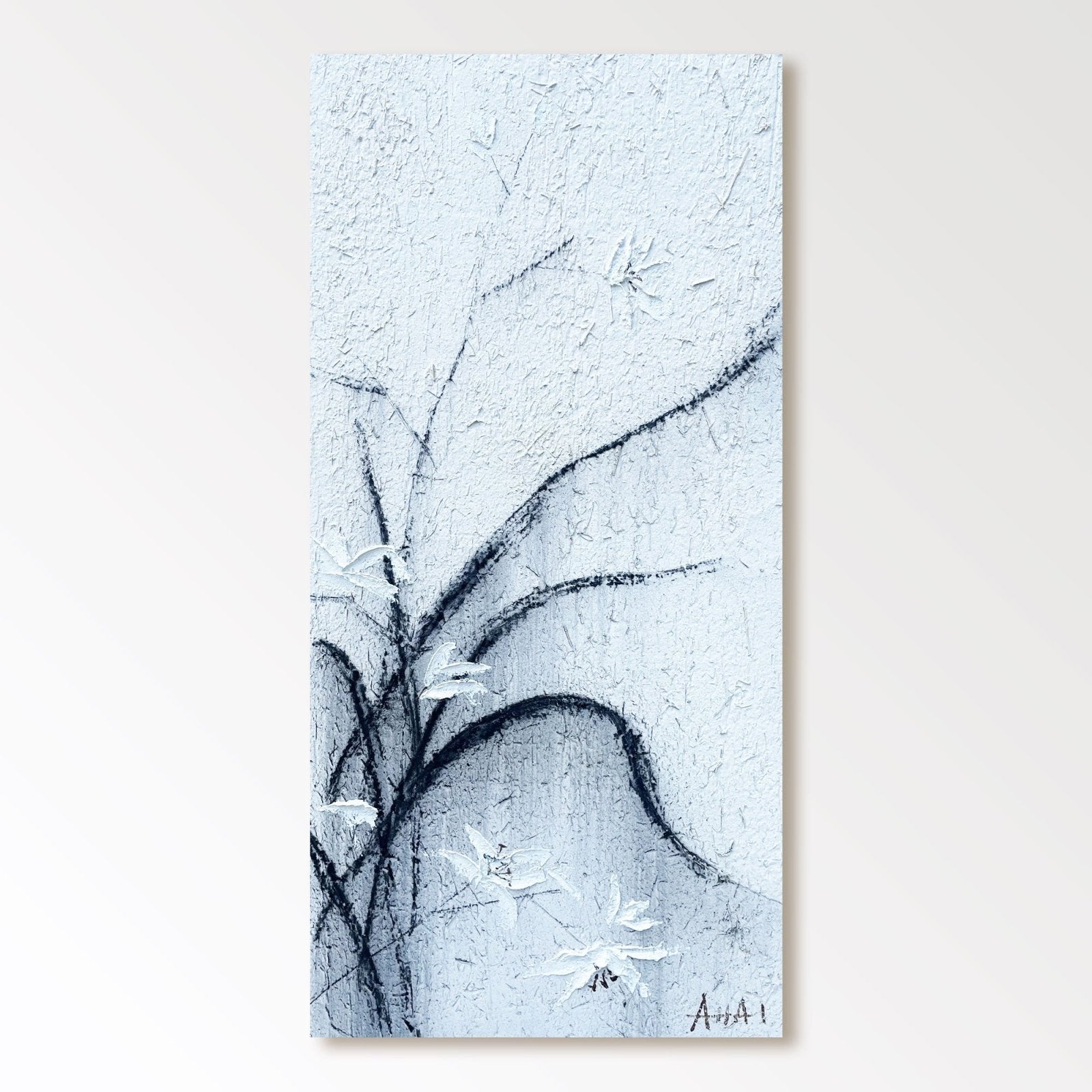 Abstract Painting "Větrné Květiny"