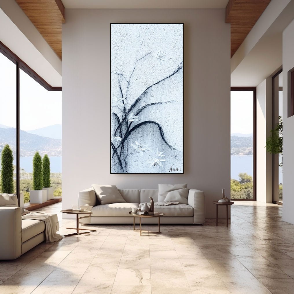 Abstract Painting "Větrné Květiny"