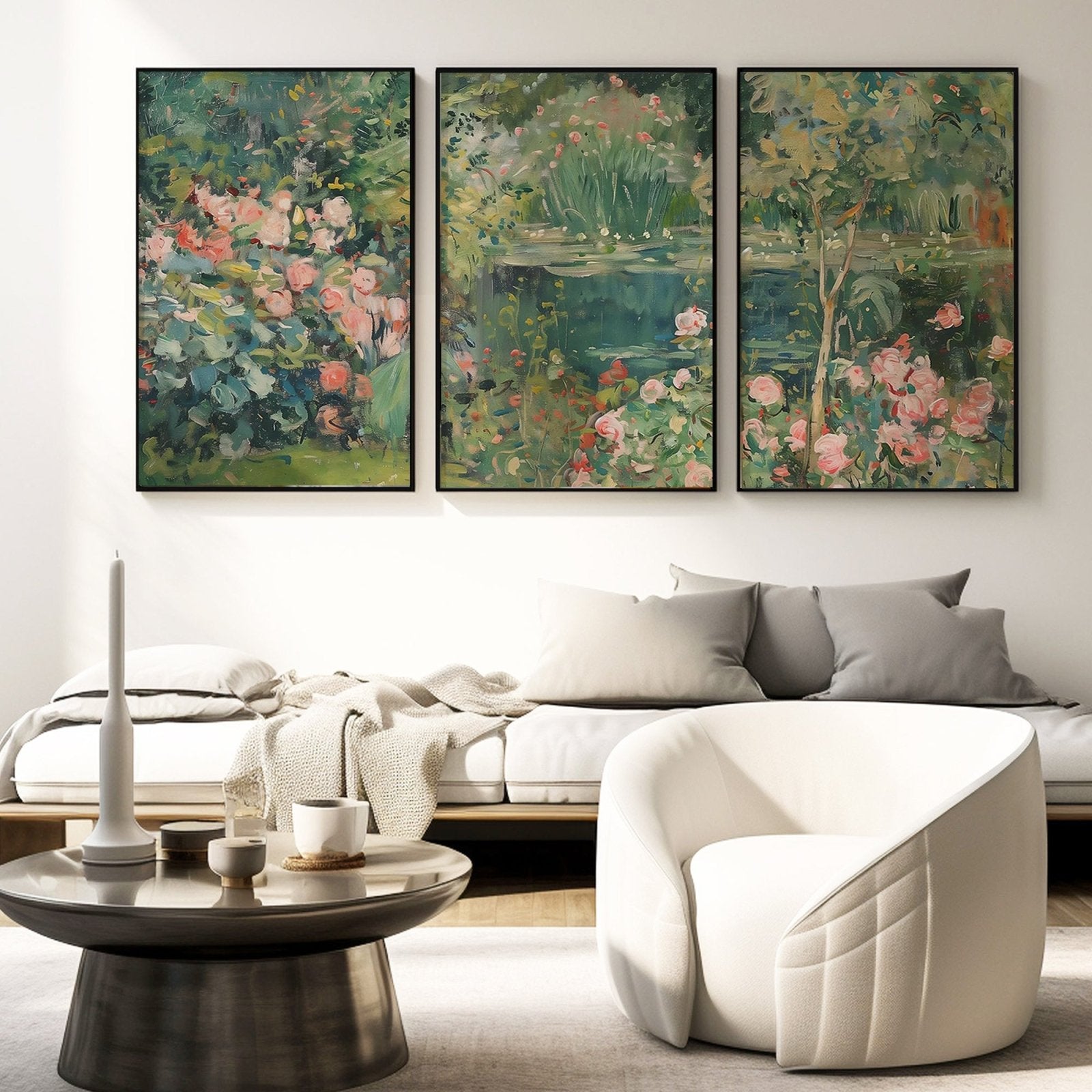 Colorful Painting "Estanque Interior"