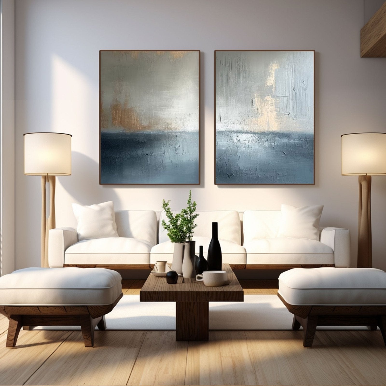 Plaster Painting  "Calme"