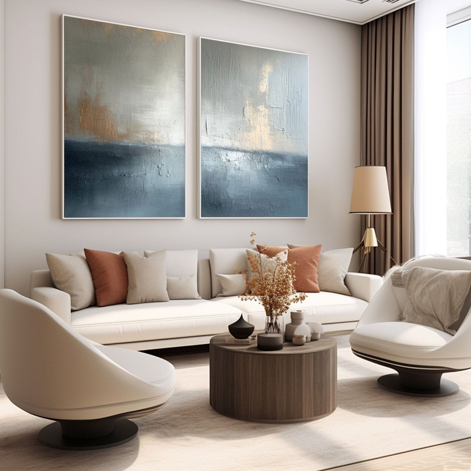 Plaster Painting  "Calme"
