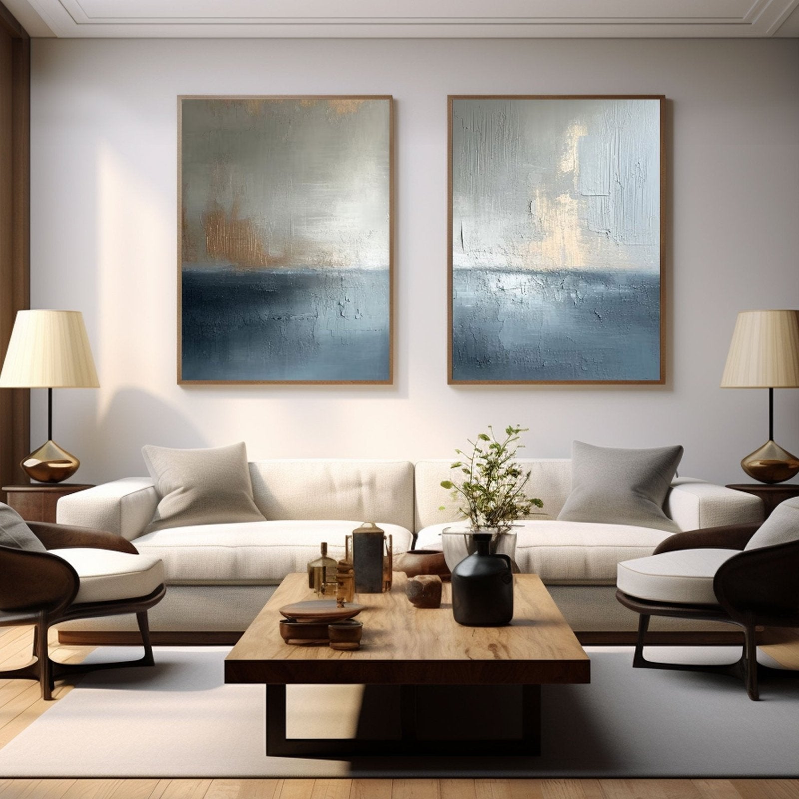 Plaster Painting  "Calme"
