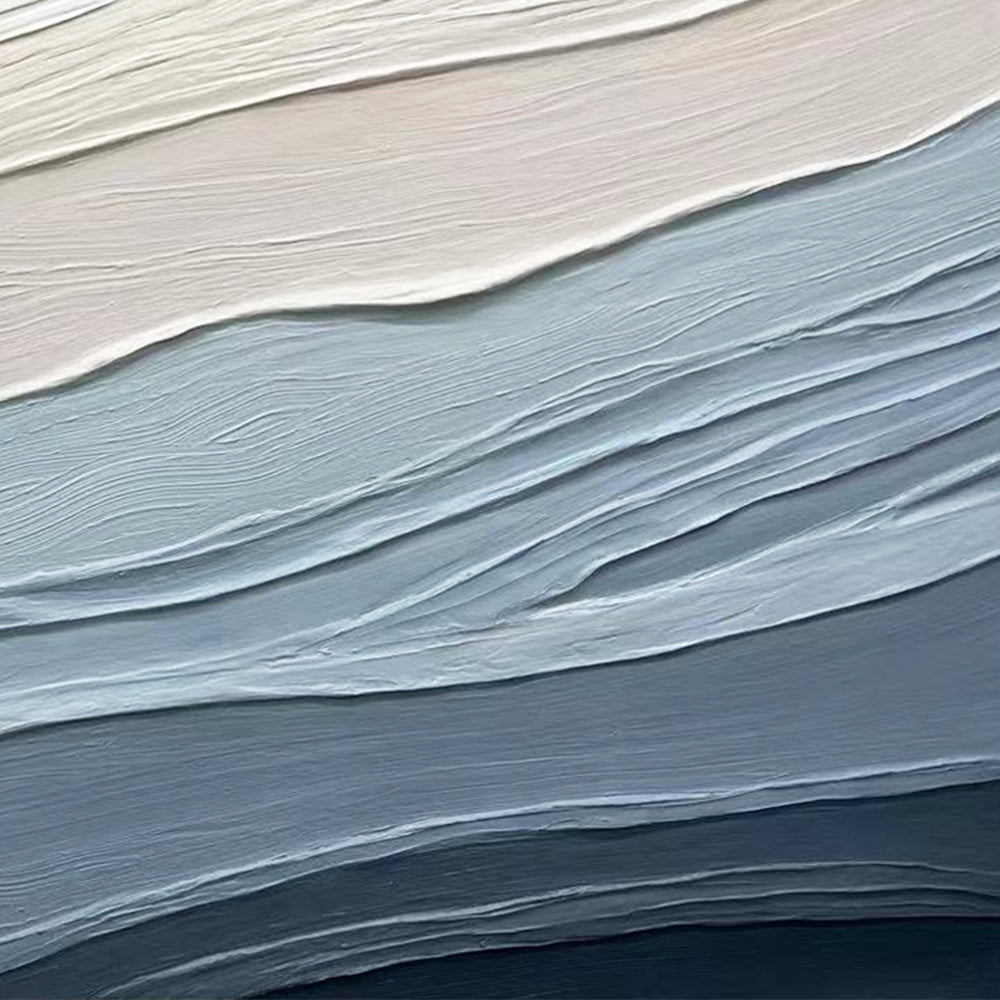Abstract Painting "Serenity Waves"
