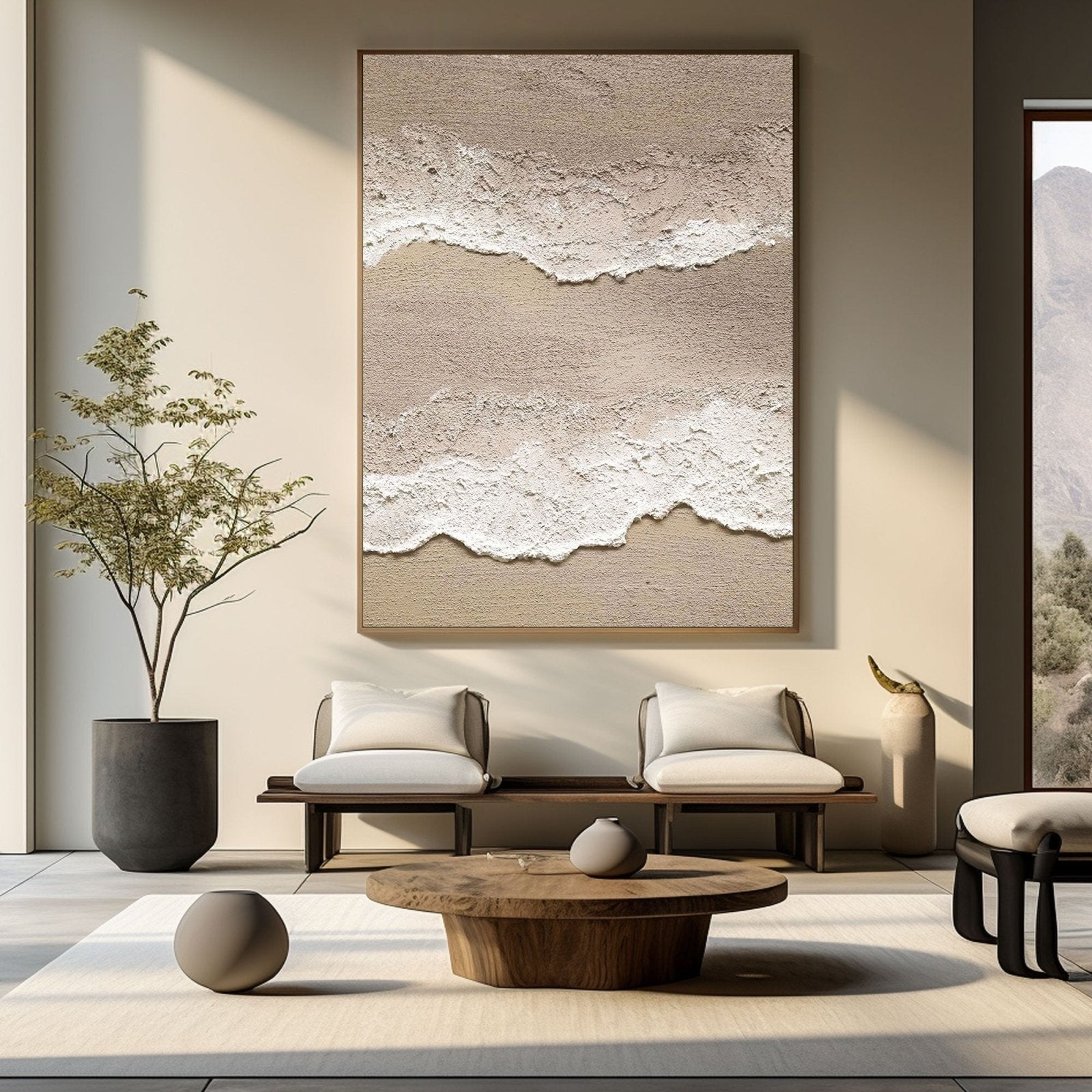 Plaster Painting "Sonata"