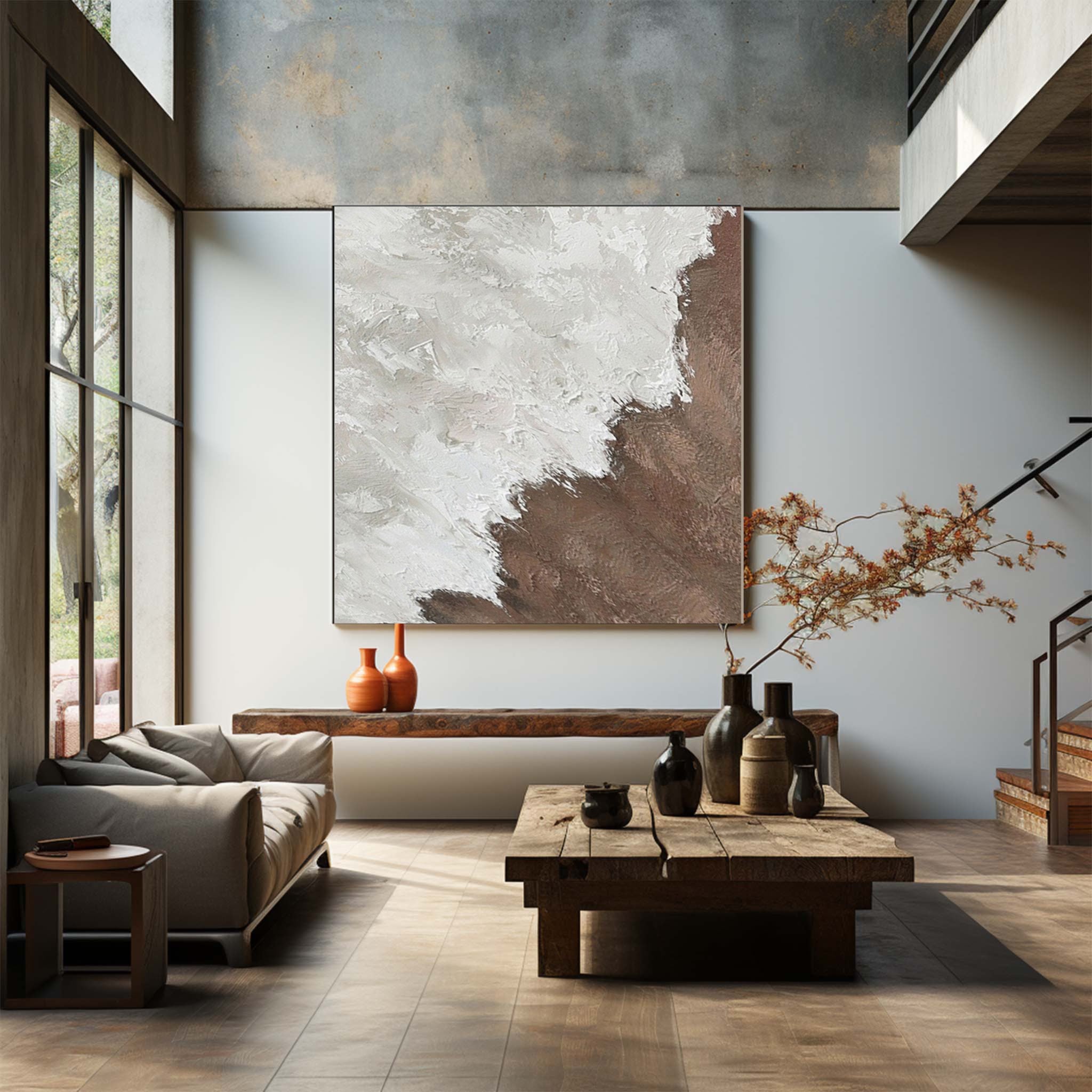 Textured Painting "Umber"