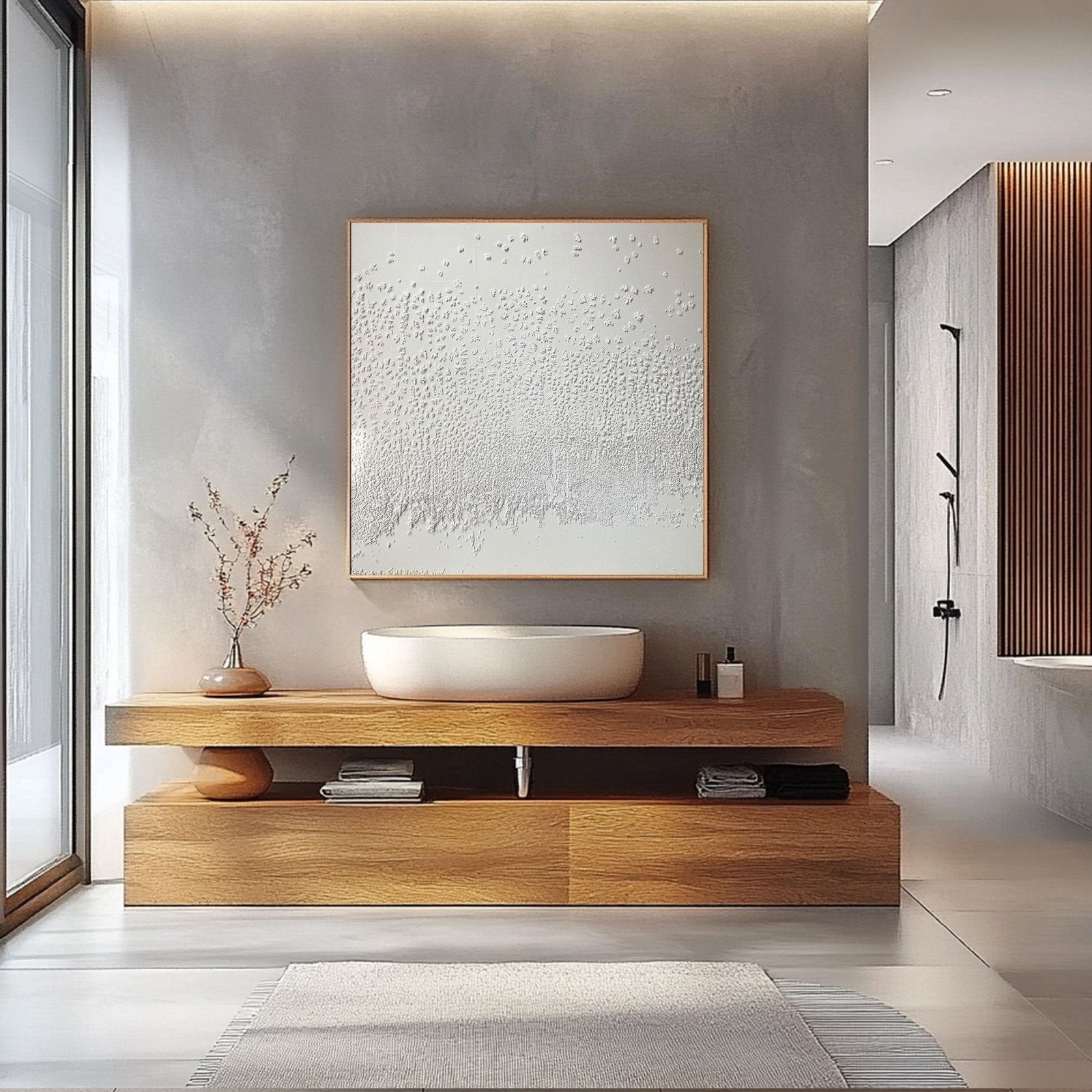 Wabi Sabi Painting "Clément Poussière“