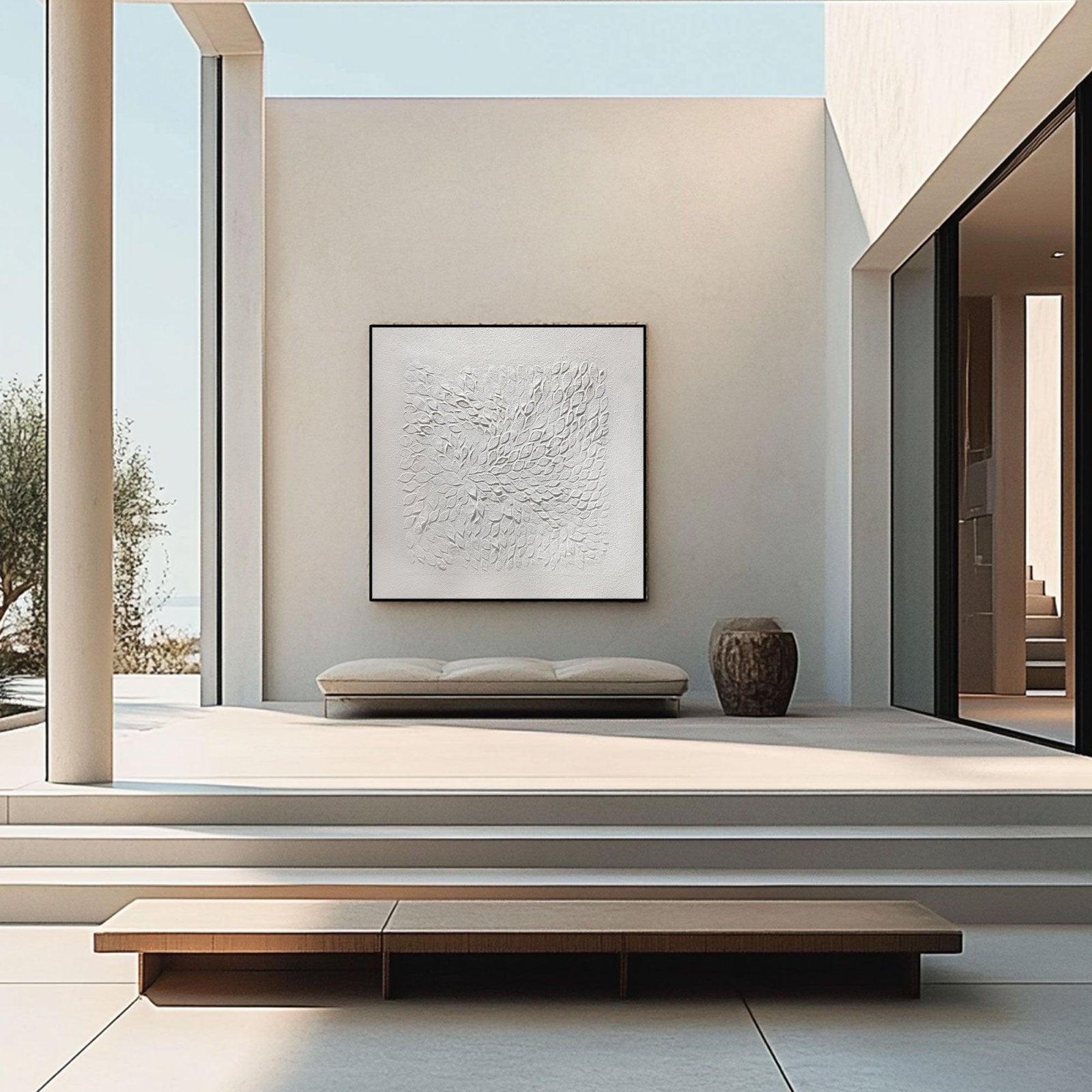 Wabi Sabi Painting "Louisine Gravelle”