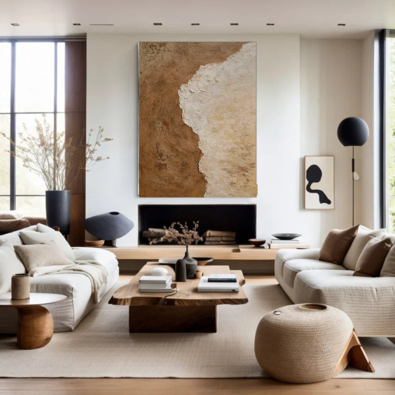 Wabi Sabi Painting "Roam"