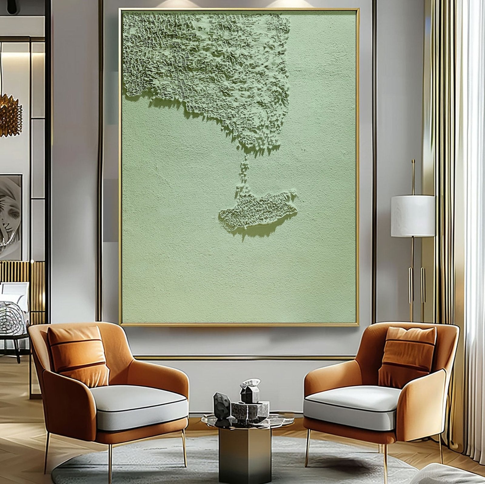Wabi Sabi Painting "Souvenir Fragile“