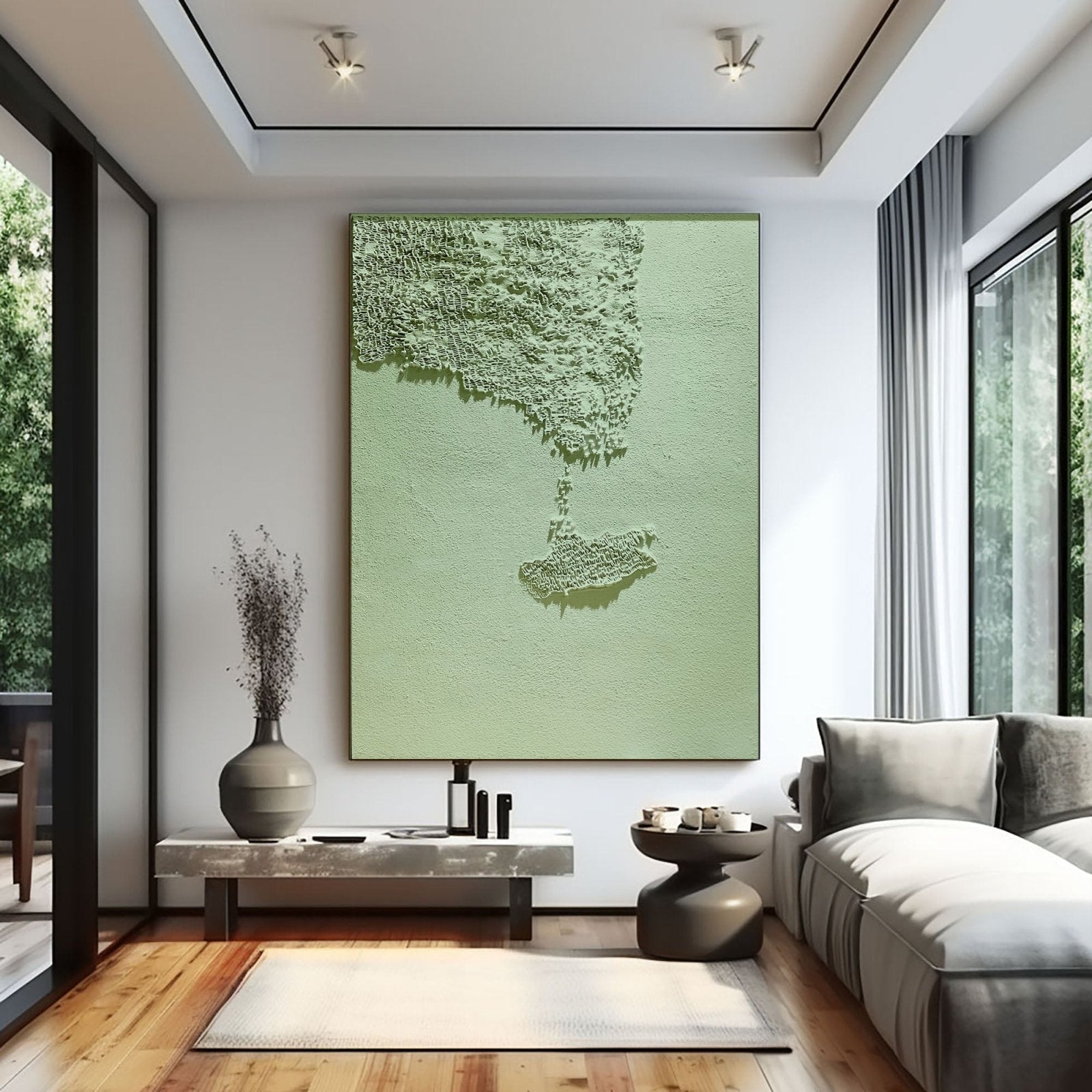 Wabi Sabi Painting "Souvenir Fragile“
