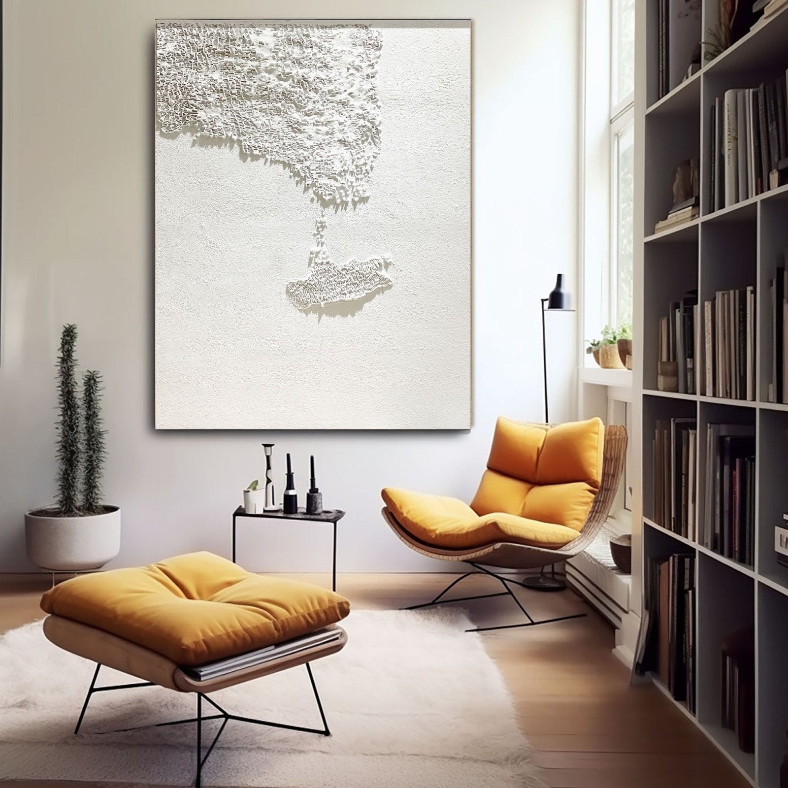 Wabi Sabi Painting "Verloren Stad“